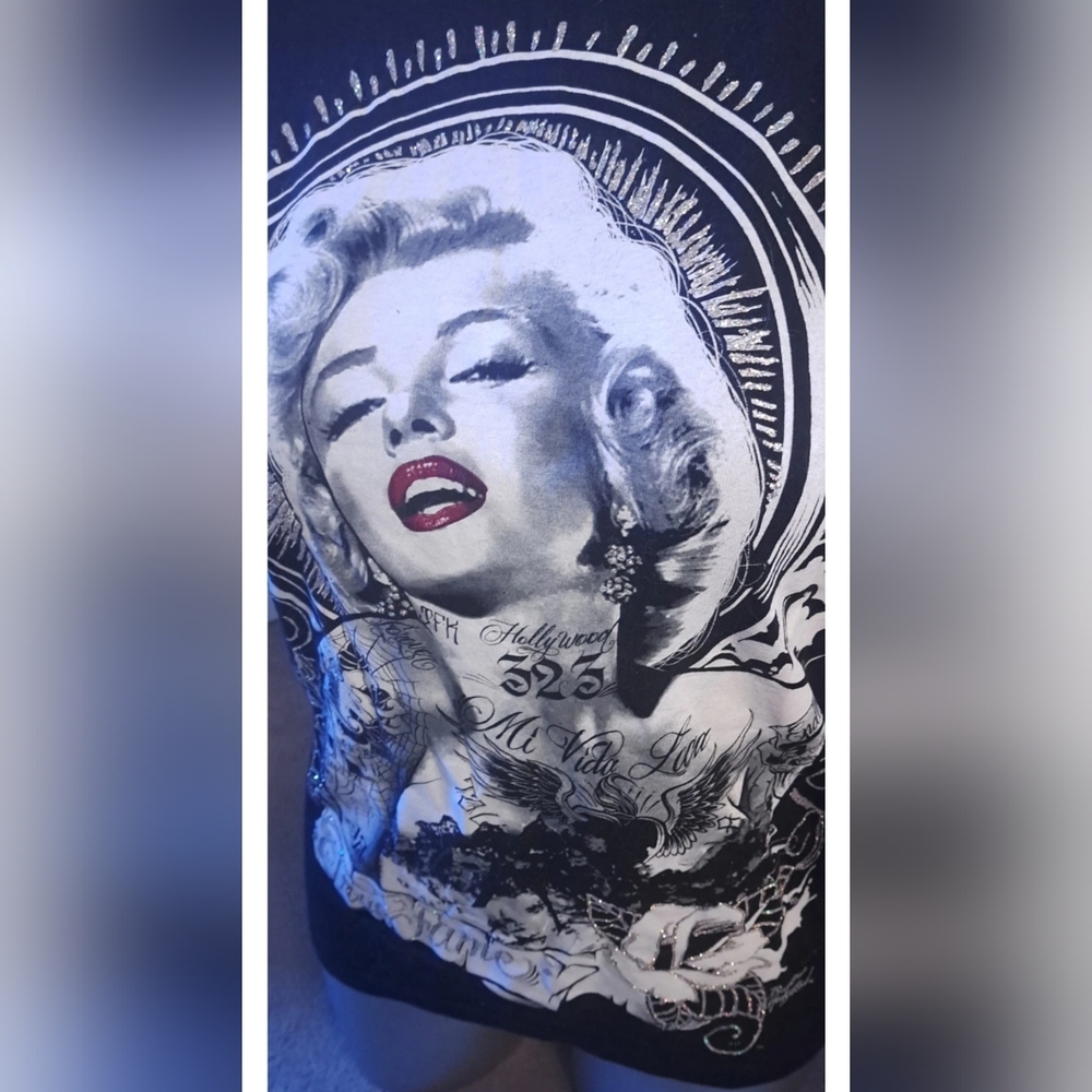 Vintage Marilyn Monroe  Bernard of Hollywood True Fame W/Embellishments  sz L